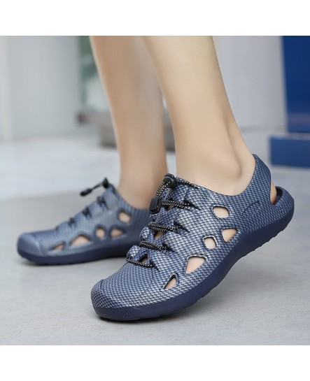 COD Ready Stock 2020 Men Duet Sport Clogs Mules Sandals Shoes Kasut Crocs Lelaki