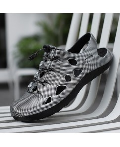 COD Ready Stock 2020 Men Duet Sport Clogs Mules Sandals Shoes Kasut Crocs Lelaki