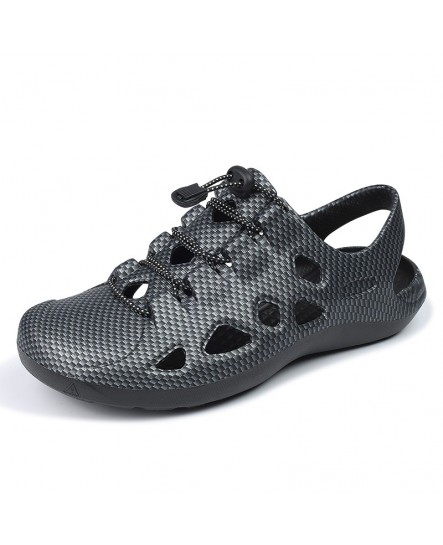 COD Ready Stock 2020 Men Duet Sport Clogs Mules Sandals Shoes Kasut Crocs Lelaki