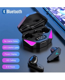 X15 TWS Wireless Earbuds Bluetooth Earphones for Gaming Headset  Noise Cancelling Hifi Bass